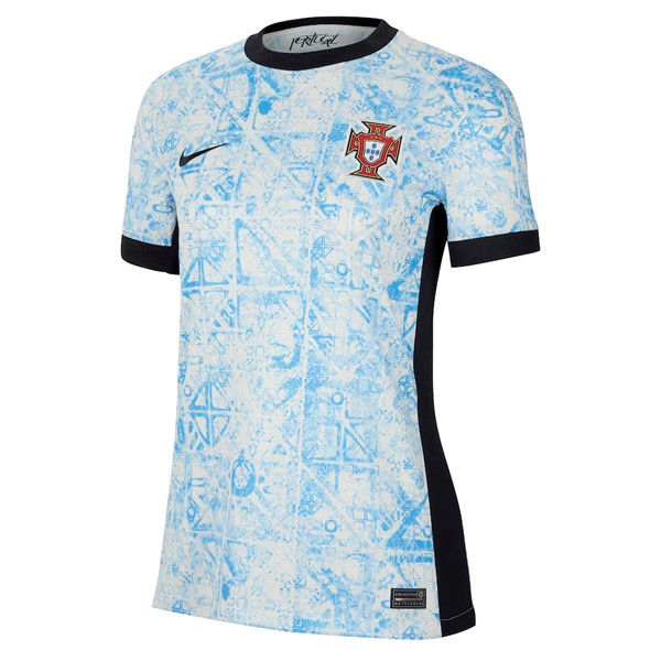 Camiseta Portugal Segunda equipo Mujer 2024